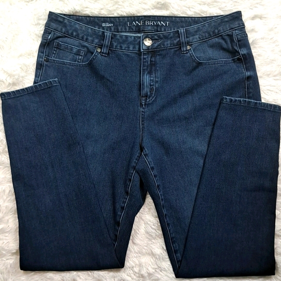 Lane Bryant Denim - Gently Worn! LANE BRYANT Mid Rise Skinny 16